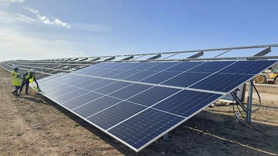 Solar farm in Murcia