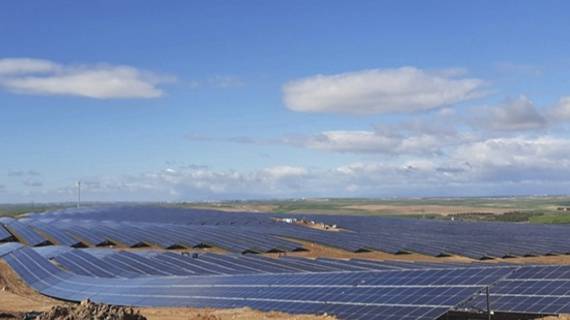 Solar farm in Ballestas